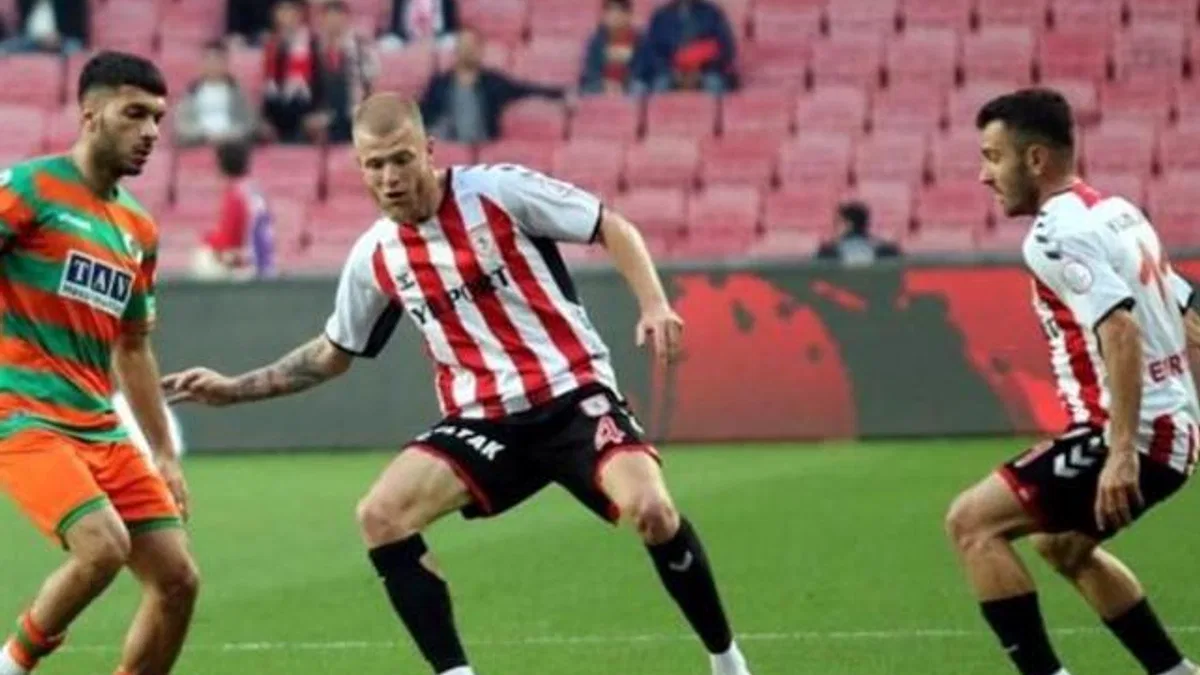 Samsunspor 1-1 Alanyaspor (Maç Sonucu) Samsun'da puanlar paylaşıldı