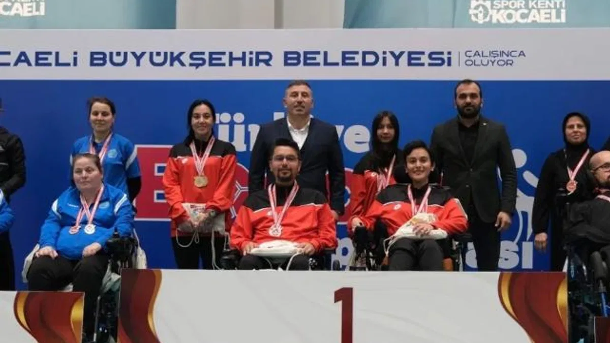 Türkiye Boccia Şampiyonası'nda Kocaeli rüzgarı