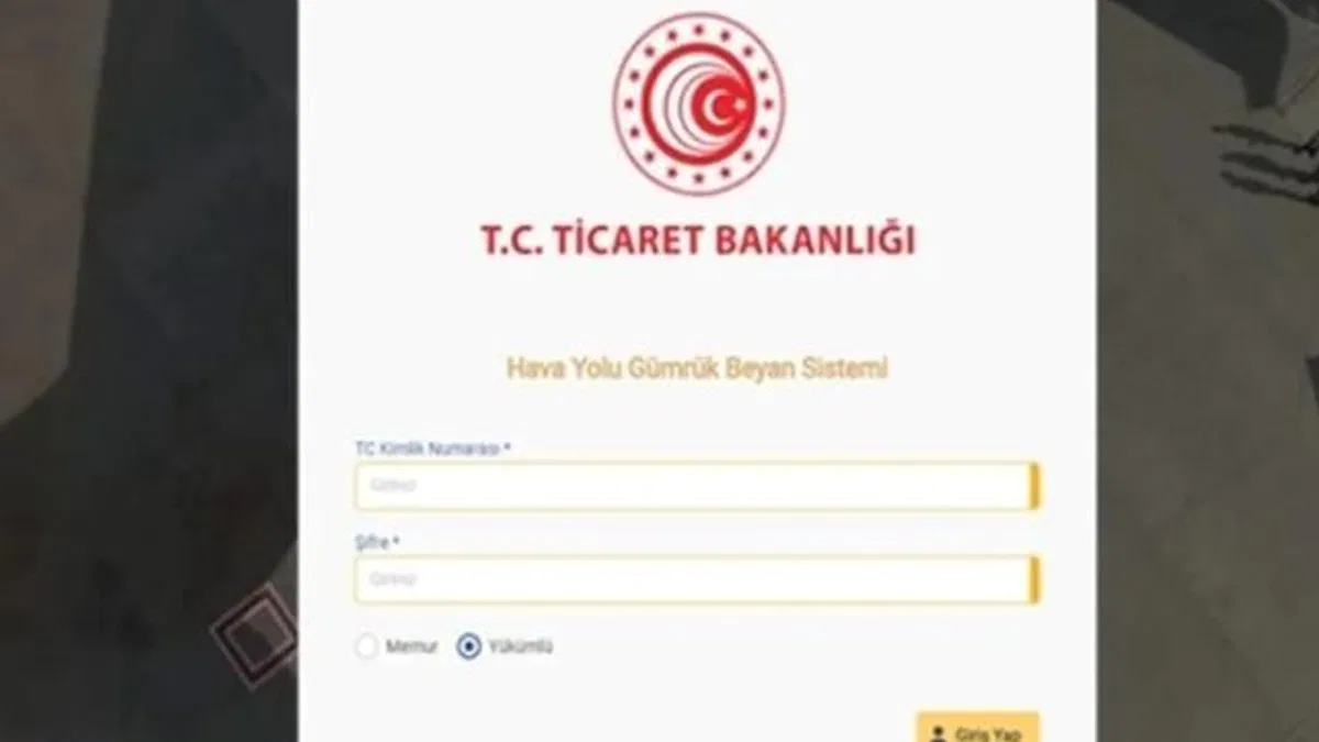 Havayolu Beyan Sistemi devrede... Gümrükte dijital dönem