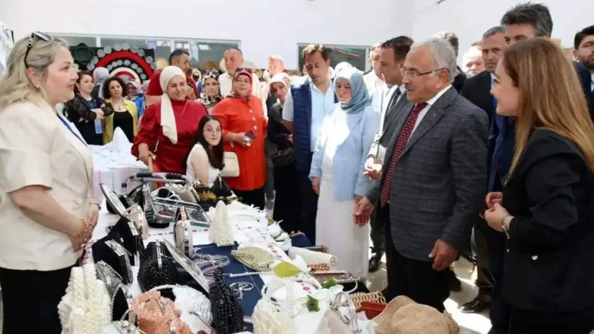 Ordu Fatsa’da ORMEK kursiyerlerinden yıl sonu sergisi