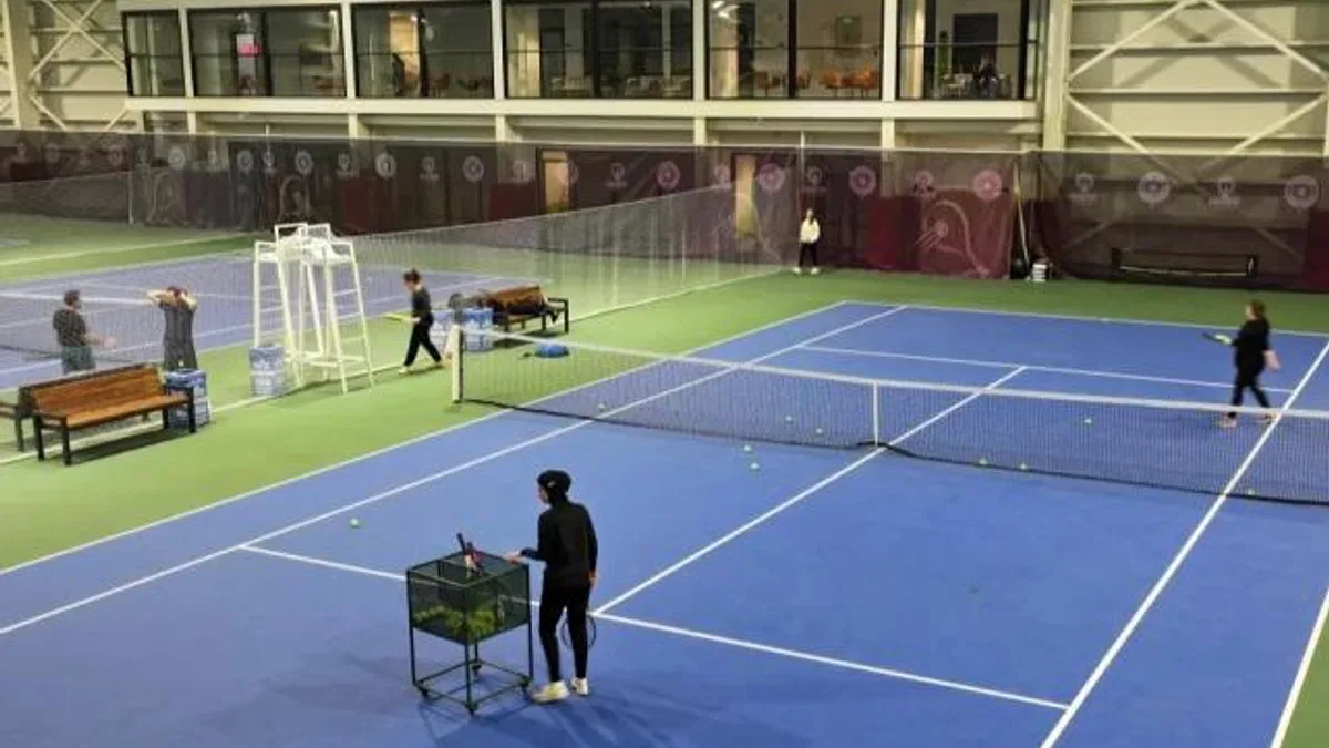 Konya Karatay tenis tutkunlarının yeni mekanı oldu