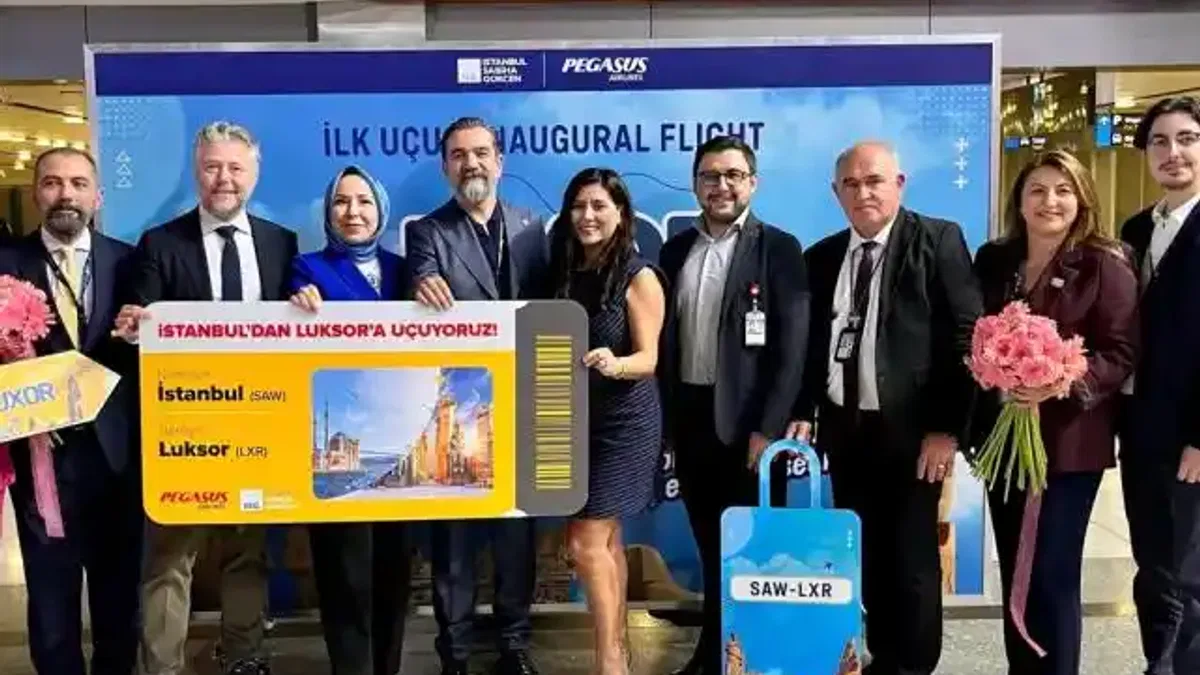 Sabiha Gökçen'den Mısır'a iki yeni destinasyon