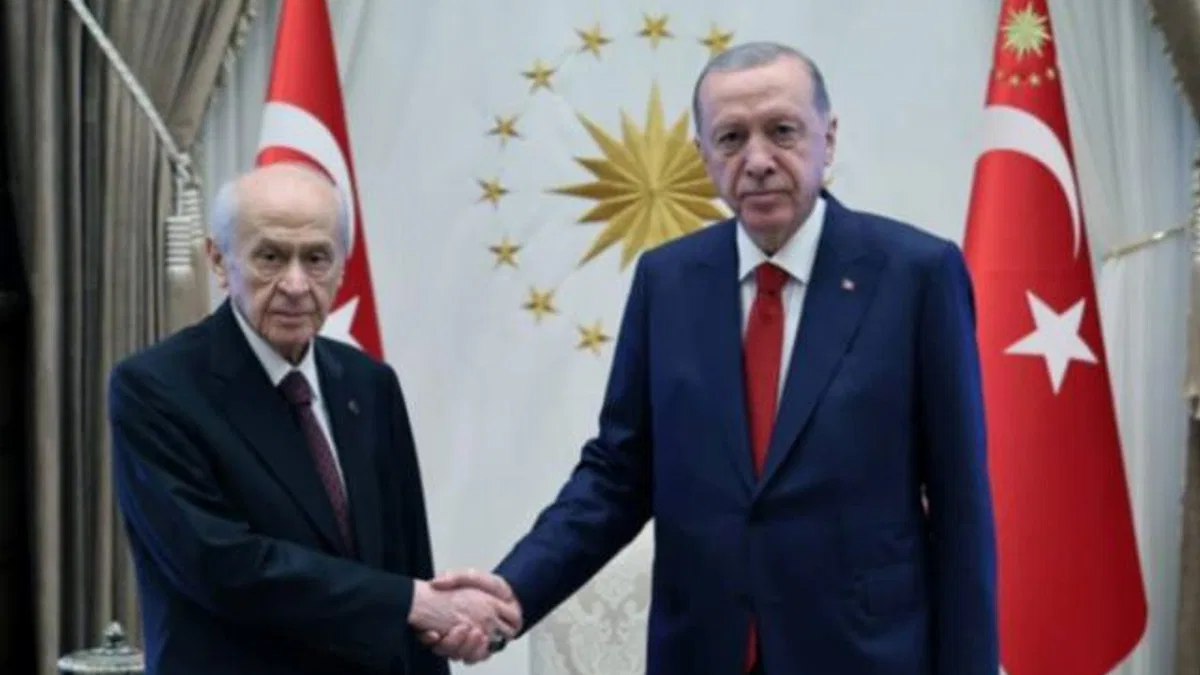 Erdoğan Bahçeli görüşmesi 50 dakika sürdü