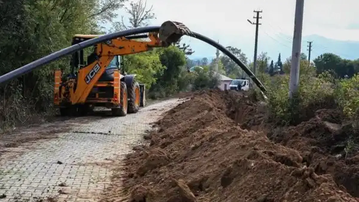 Sakarya Hendek'te kesintisiz su için çalışılıyor