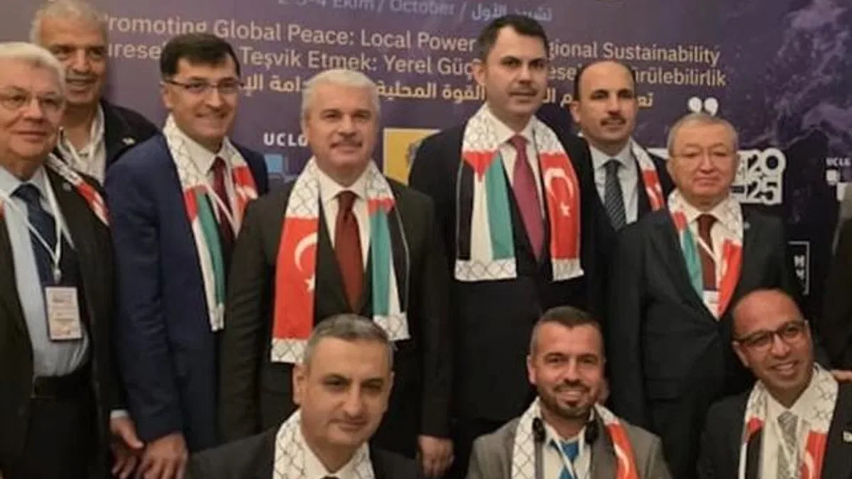 Eyüp Kahveci UCLG-MEWA 2025 Kongresi'nde