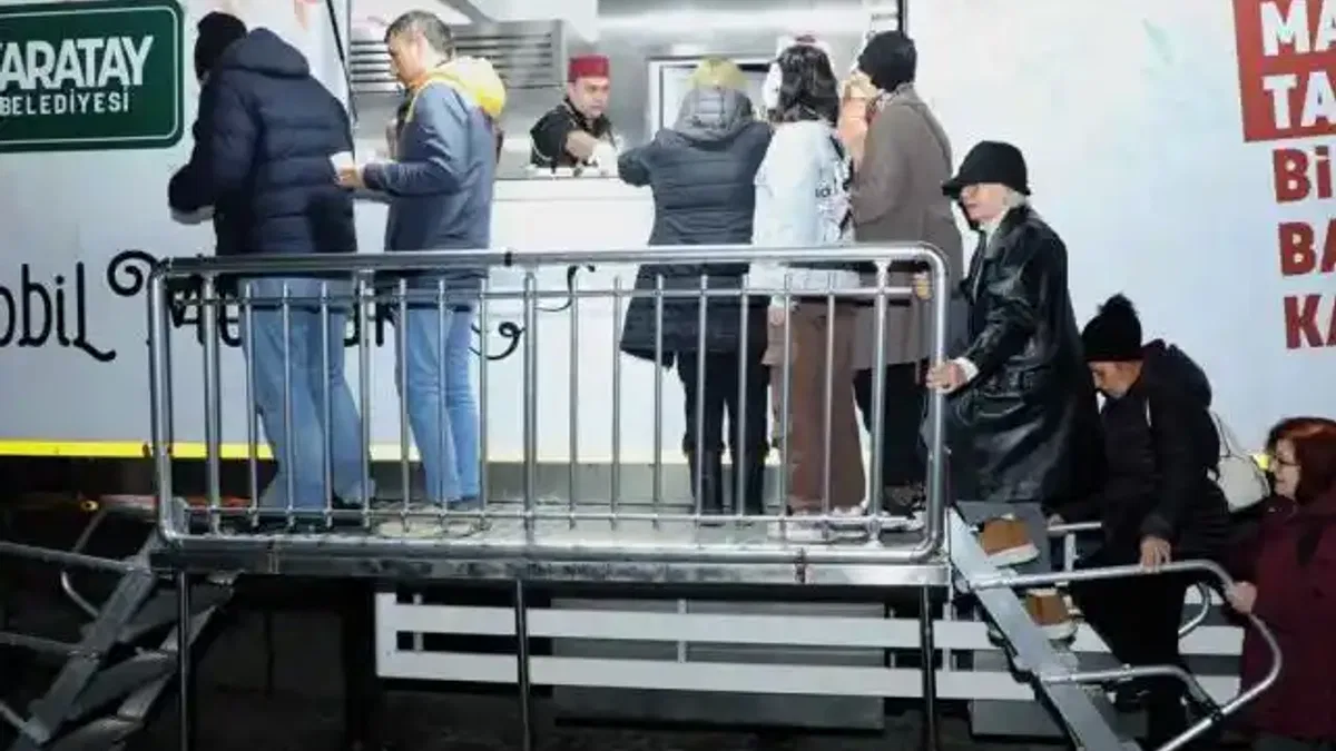 Konya Karatay’da sahlep geleneği bu yıl da sürüyor