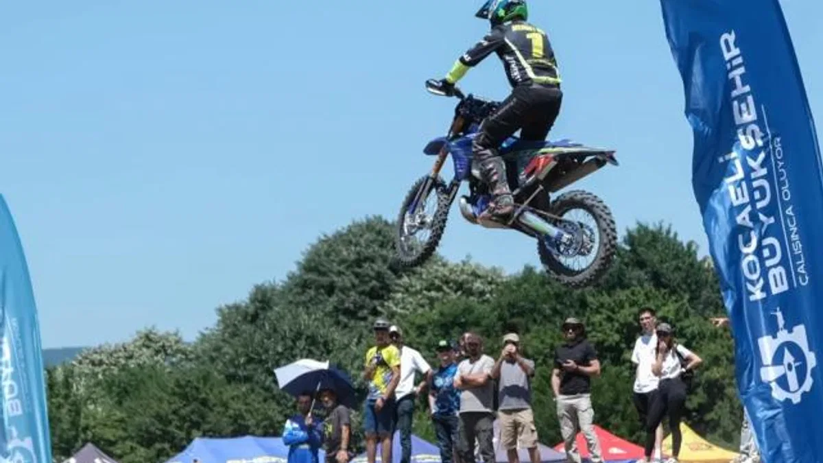 Kocaeli'de Süper Enduro Şampiyonası heyecanı