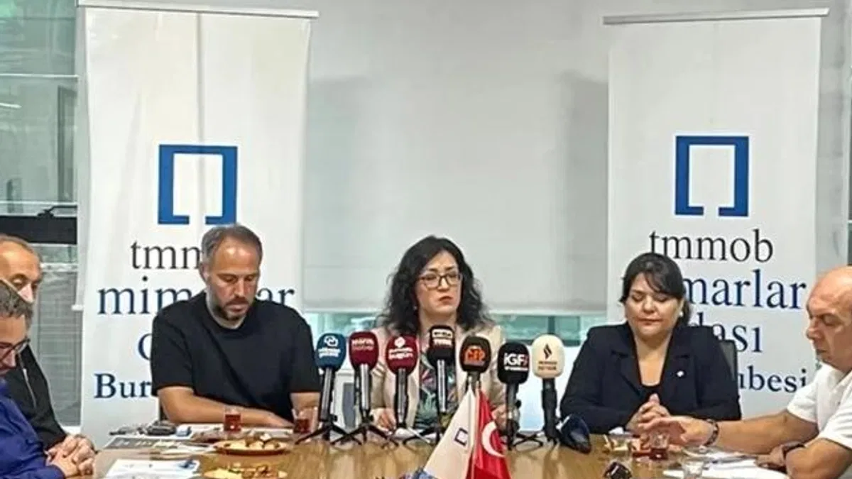 Bursa Mimarlar Odası'ndan 17 Ağustos Depremi mesajı
