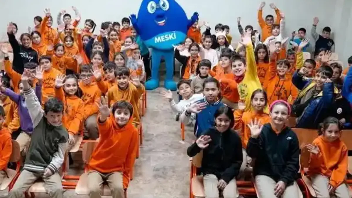 Mersin'de çocuklara su bilinci aşılanıyor