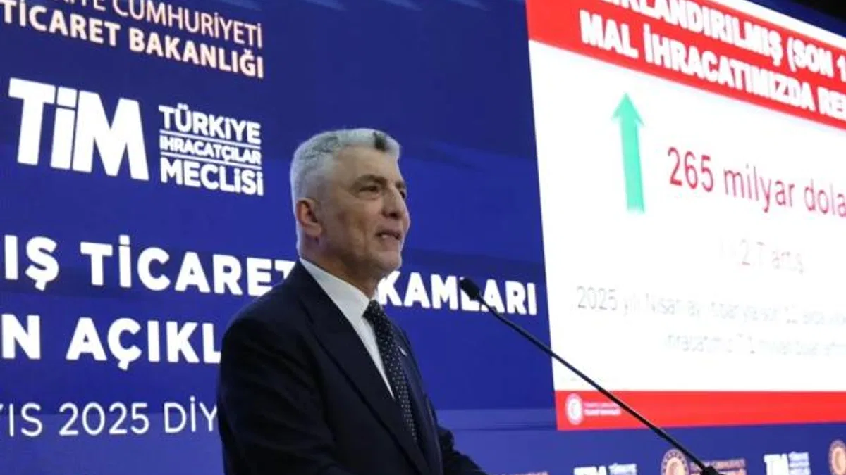 Bakan Bolat, Dış Ticaret Verileri'ni Diyarbakır'dan açıkladı... Dış ticaret açığı 12 milyar dolar!