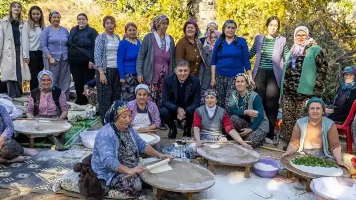 İzmir'de Başkan Tugay'dan Beydağ'a yatırım müjdeleri