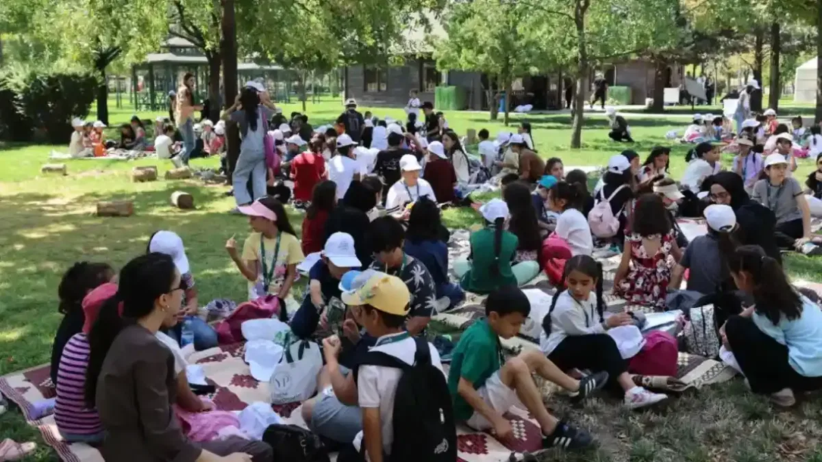 Konya Karatay'da öğrenciler dönem sonu pikniğinde buluştu