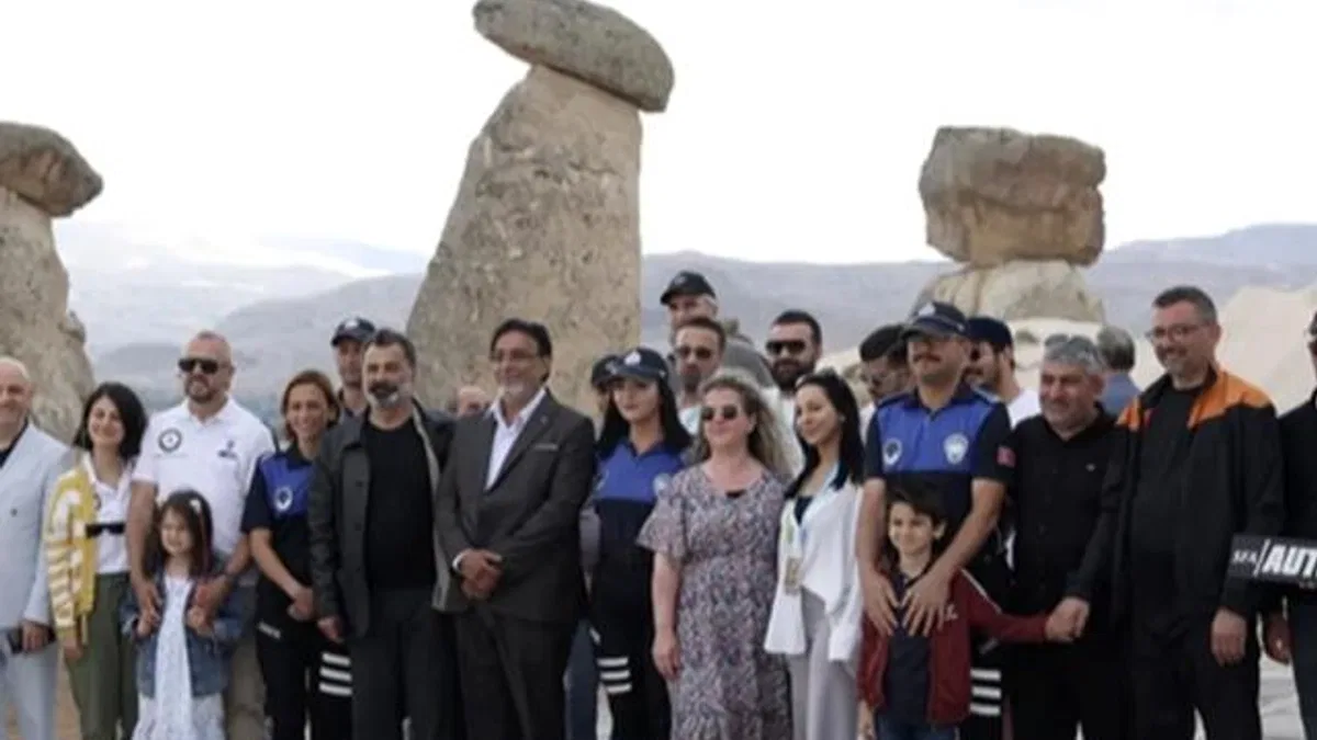 Nevşehir Ürgüp’te klasik otomobil rüzgarı esti