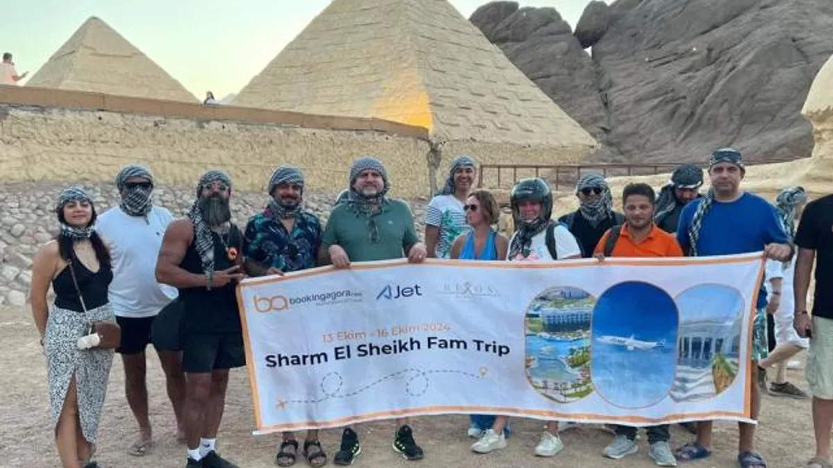 AJet, ilk Fam Trip’ini BookingAgora ile Sharm El Sheikh’e yaptı