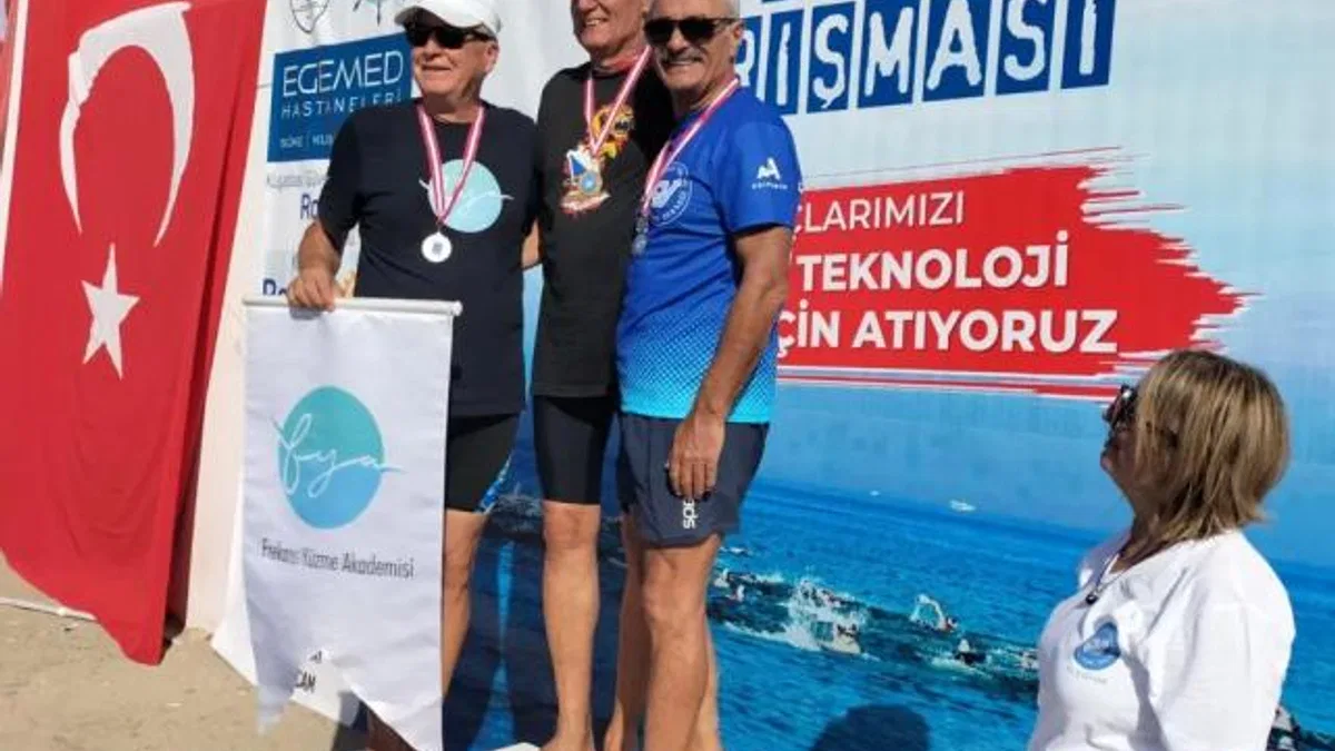 Bostanlıspor yüzmede yine kürsüde