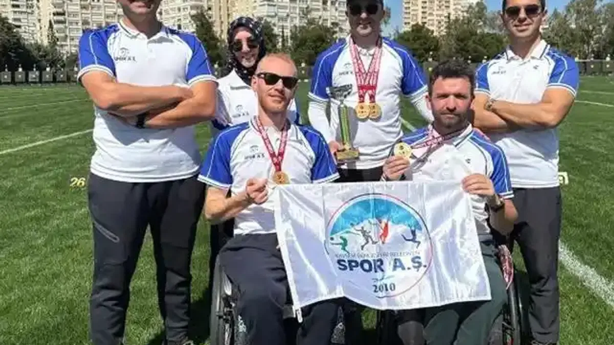 Kayseri Talas'tan sportif başarı