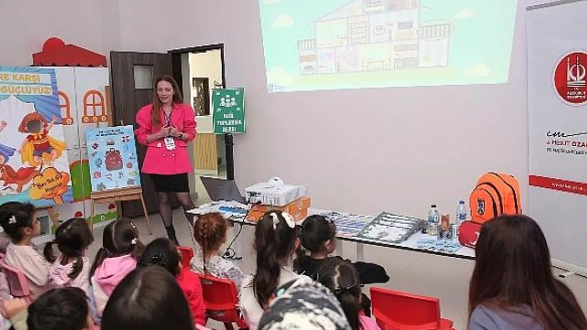 Minikler afet farkındalık eğitimiyle bilinçlendi