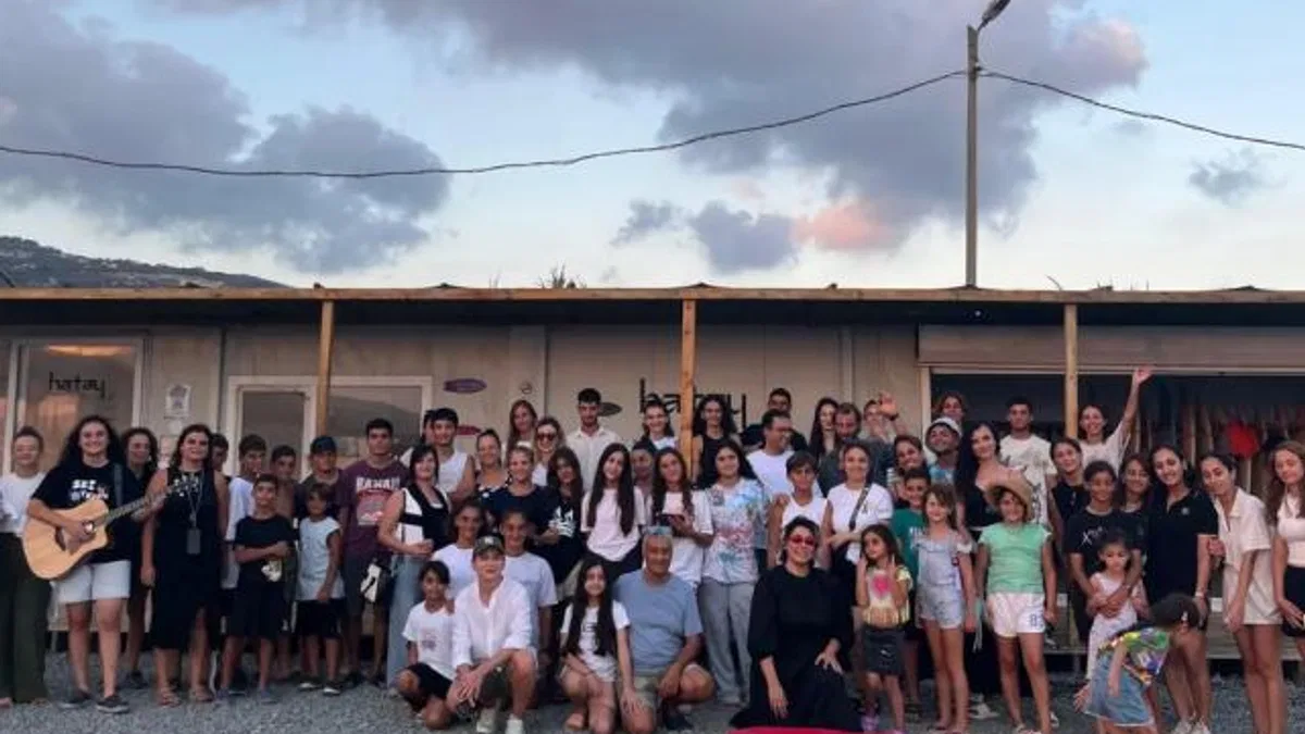 Hatay'da çocukların sörf yolculuğu devam ediyor