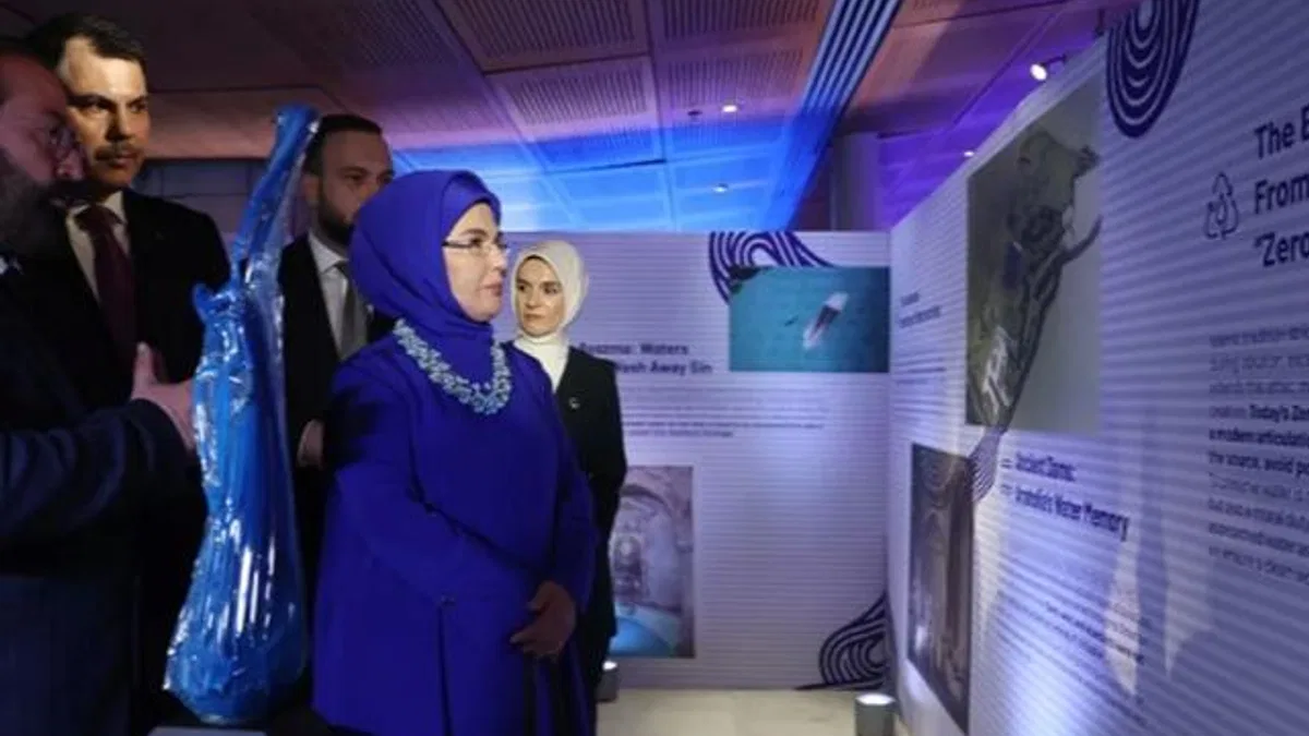 Türkiye'den New York'ta "Sıfır Atık Mavi-Damla Damla" Sergisi'