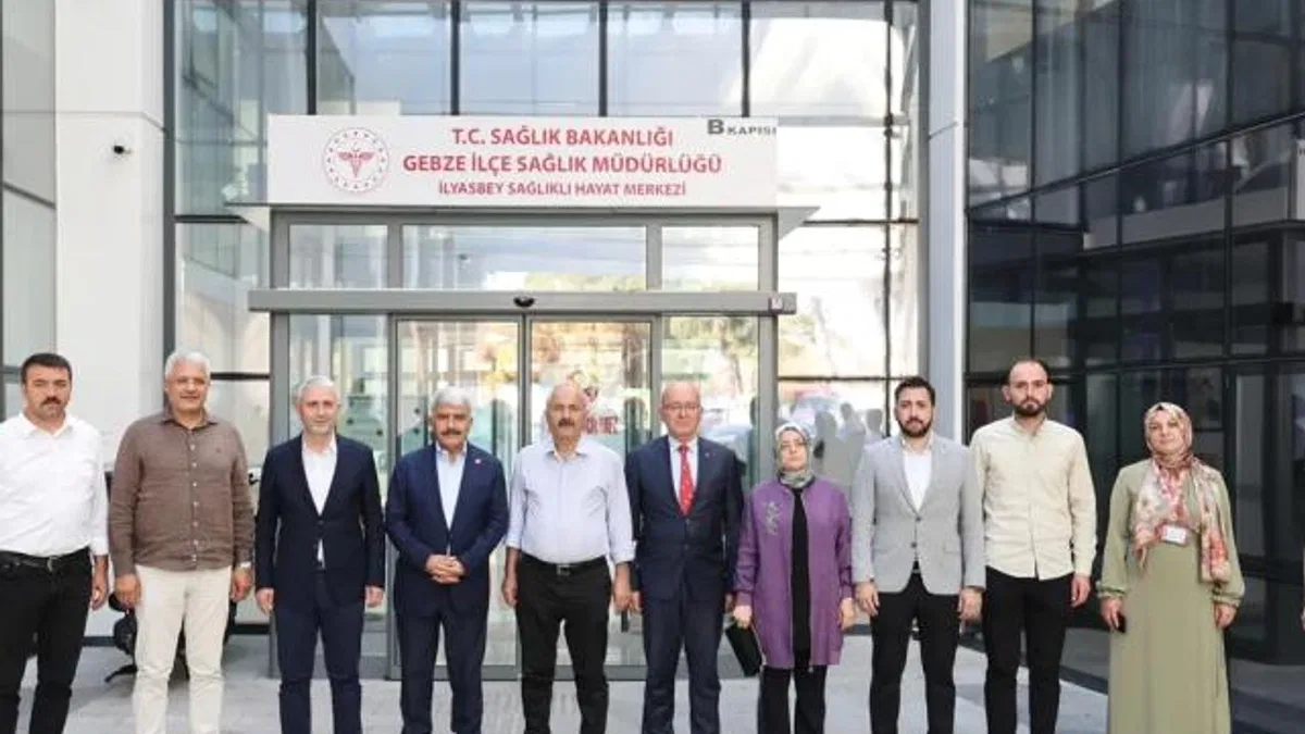Kocaeli Gebze’de sağlık çalışanlarına teşekkür ziyareti