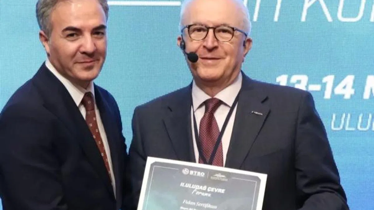 Yeşil gelecek için Bursa'dan karbon ayak izini yüzde 30 azalttı