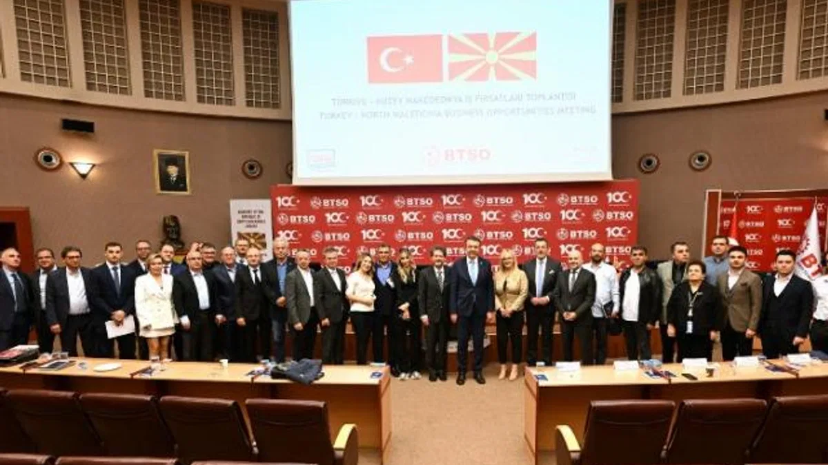 BTSO’da Kuzey Makedonya İş Forumu