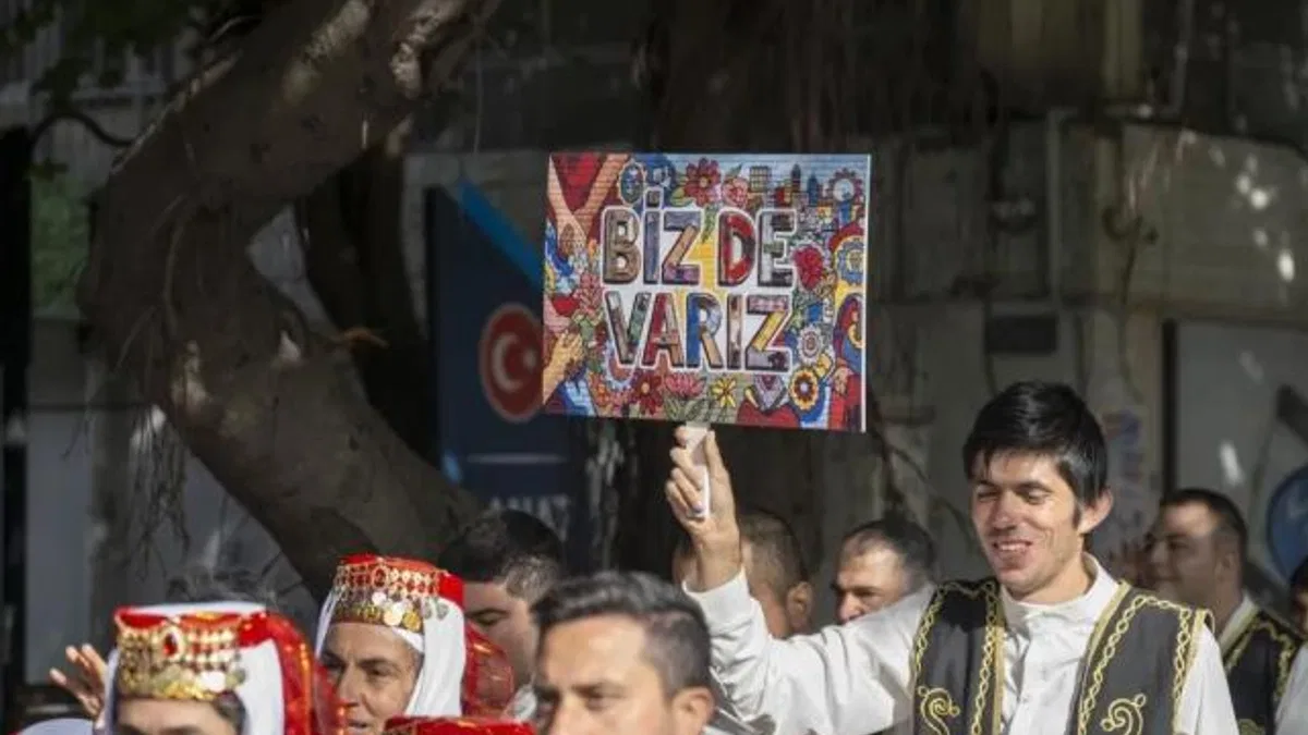 Mersin’de ‘Biz de Varız’ yürüyüşü