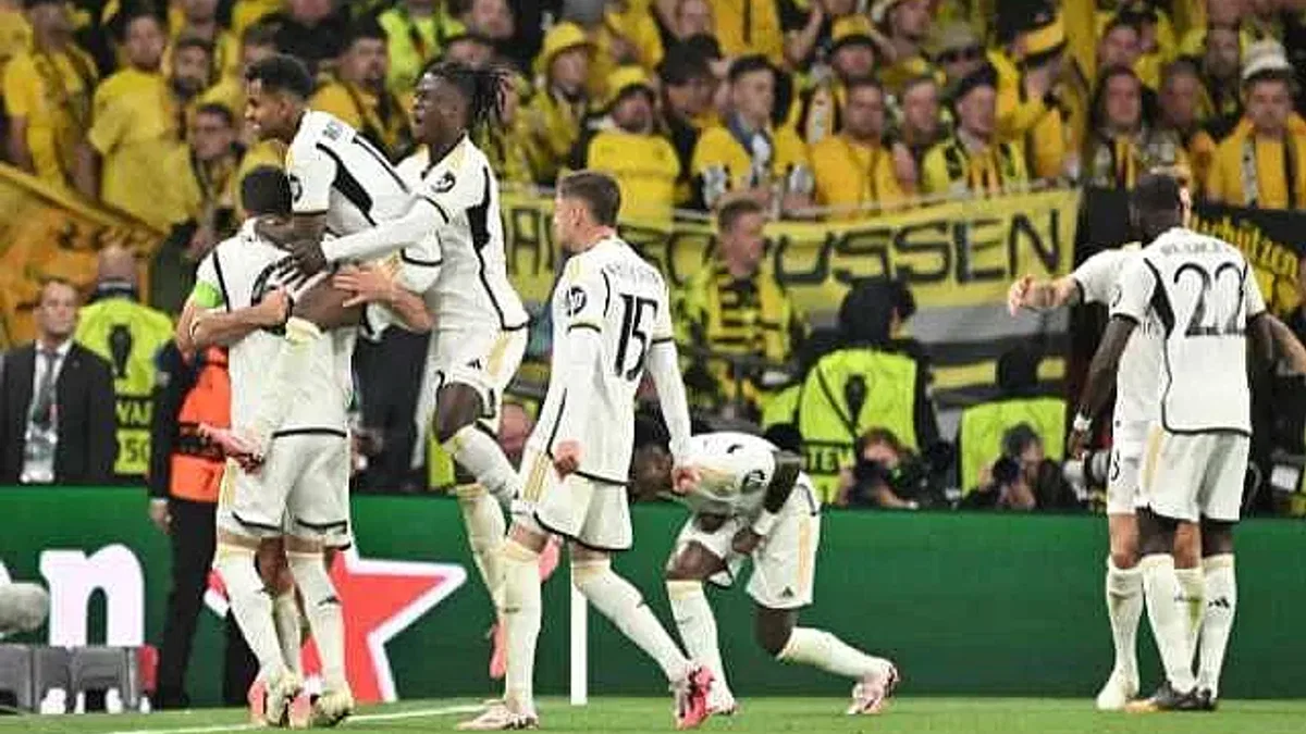 Dortmund'u Yenen Real Madrid Şampiyonlar Ligi Şampiyonu