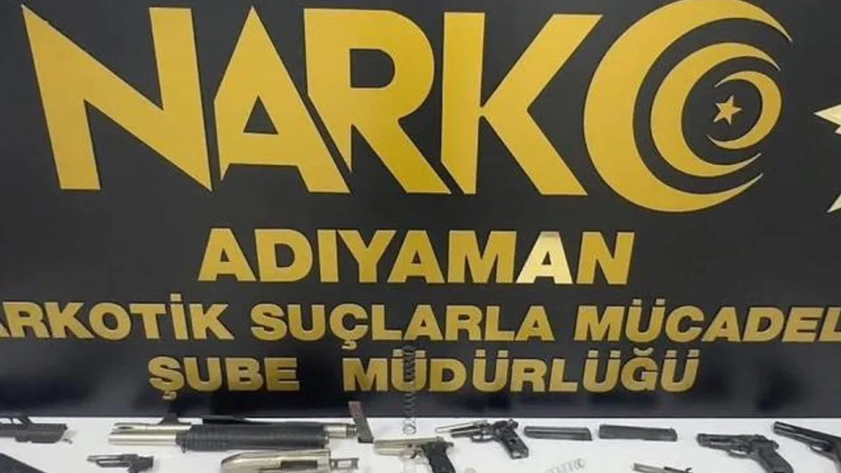 Adıyaman’da uyuşturucu ve asayiş operasyonları