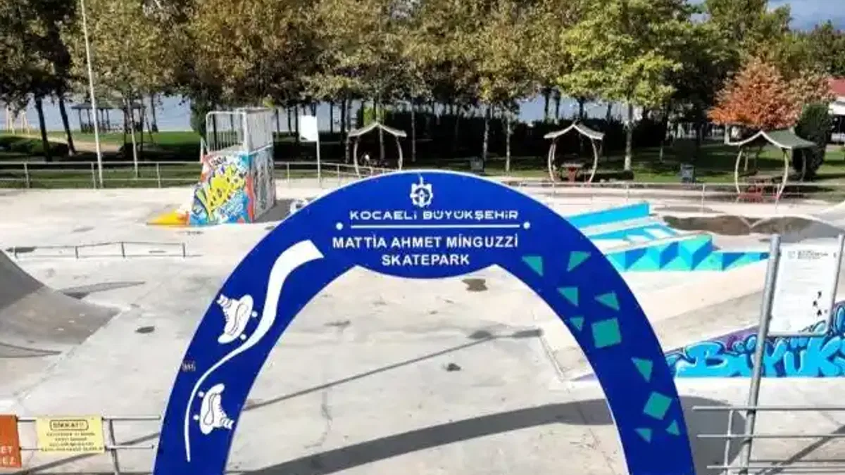 Gölcük’teki parkın adı “Mattia Ahmet Minguzzi” oldu