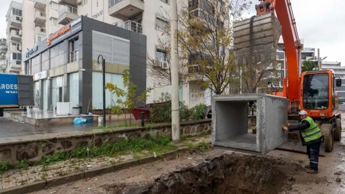 İzmir'de Karşıyaka ve Çiğli’de taşkınlara karşı 410 milyon liralık dev yatırım