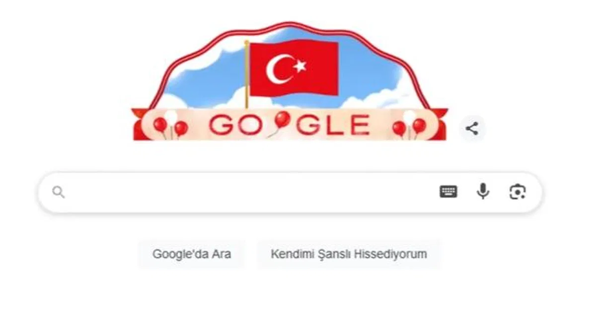 Google'dan 23 Nisan doodle'ı