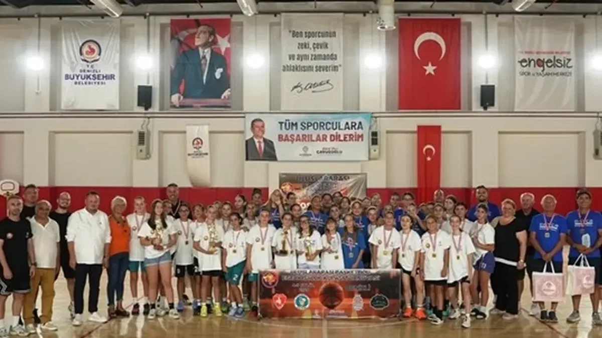 Denizli’de Ege’nin iki yakası Basketbol Turnuvasında buluştu