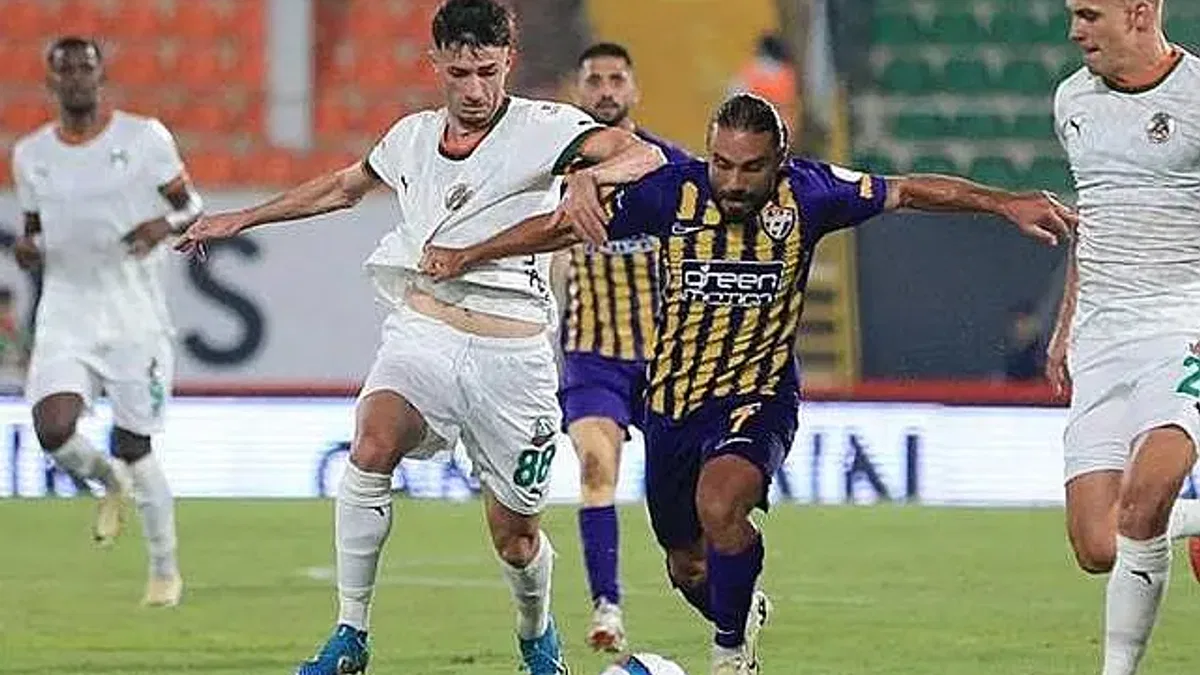 Corendon Alanyaspor 1-1 İkas Eyüpspor (Maç Sonucu)