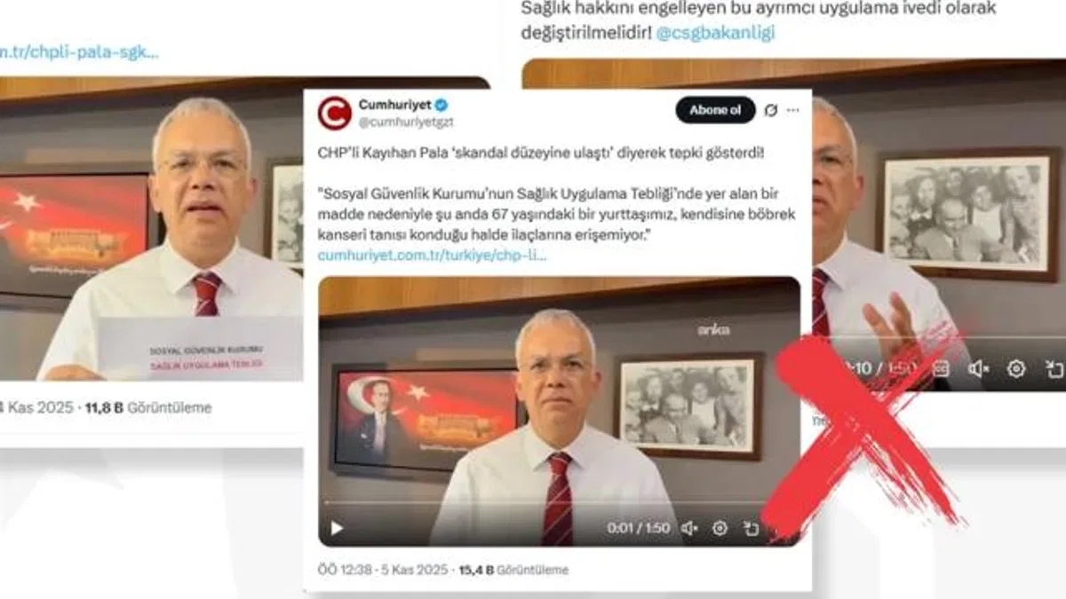 SGK ile ilgili '65 yaş üzeri böbrek kanseri hastalarına ilaç verilmiyor' iddiasına yalanlama