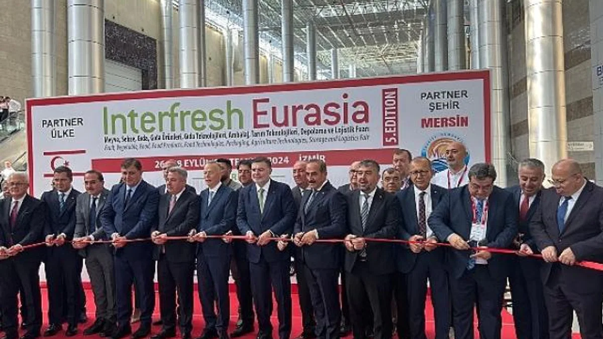 İzmir'de Interfresh Eurasia 5. Edition Fuarı Görkemli Bir Törenle Açıldı