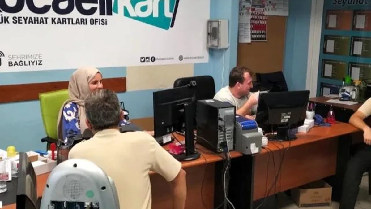 Kocaeli'de Seyahat Kart Ofisleri’nde işlemler hızlı