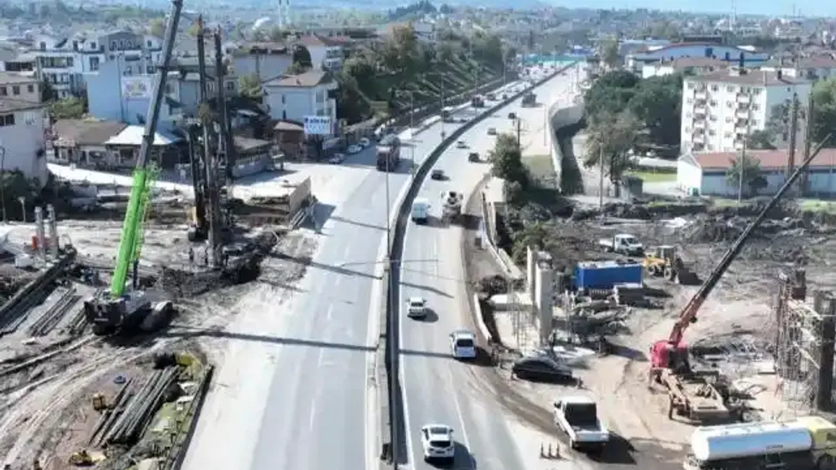 Kocaeli  Başiskele'de fore kazıklar çakılıyor