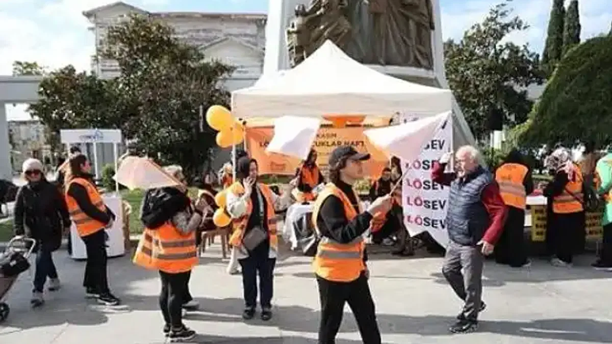 Bakırköy'de Lösemiye Karşı Farkındalık Etkinliği Düzenlendi