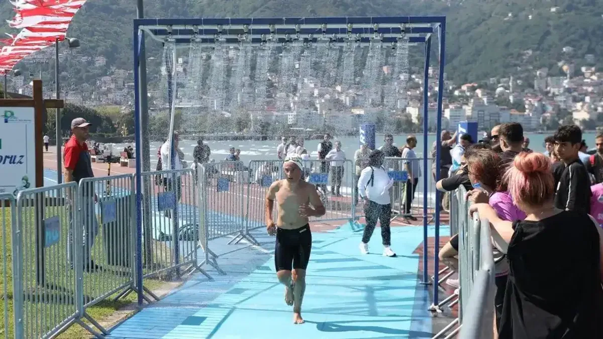 Ordu’da triatlon heyecanı