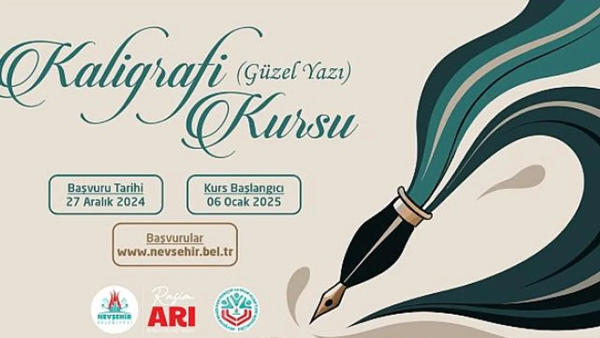 KAPEM'de Kaligrafi (Güzel Yazı) Kursu Açılacak