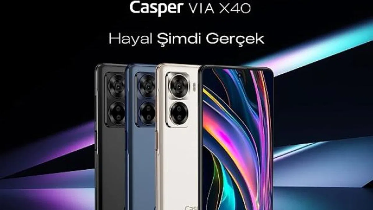Türkiye'nin En Beğendiği Renkler Casper VIA X40'ta!