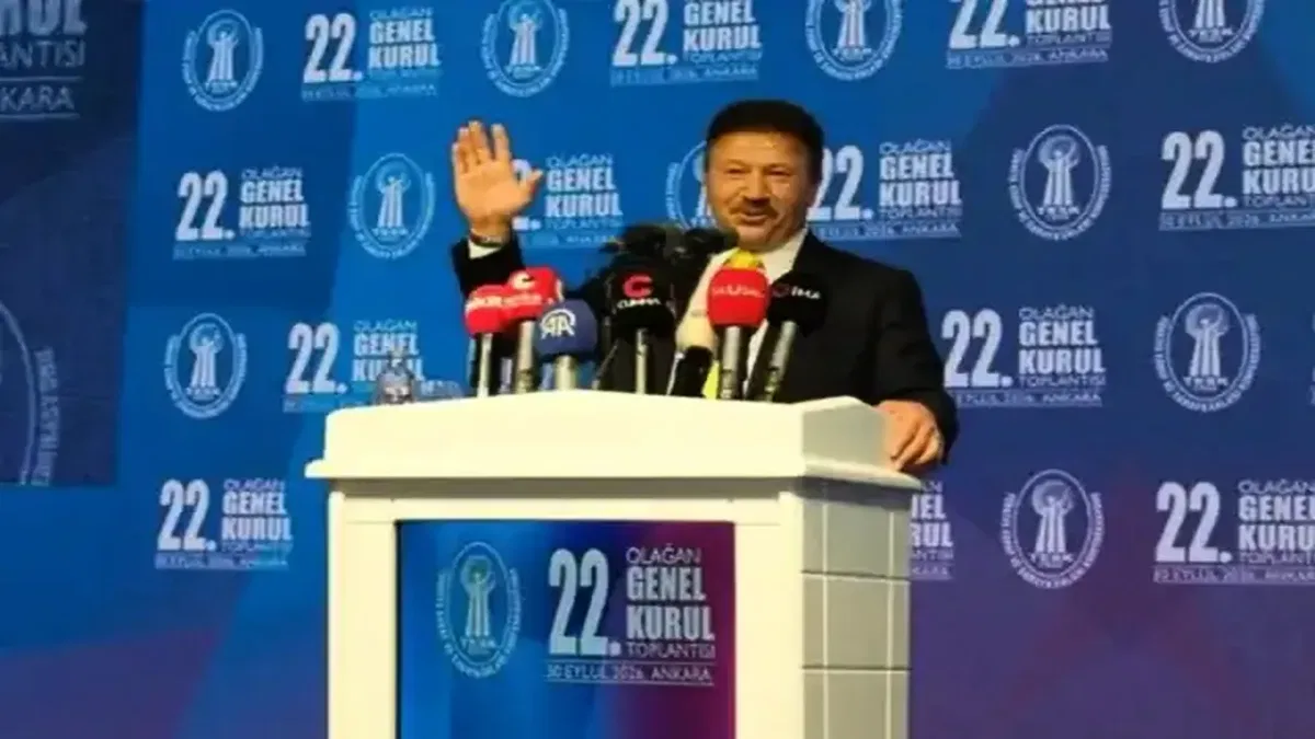 TESK'te kan değişimi, Genel Başkanlığa Mehmet Yiğiner seçildi