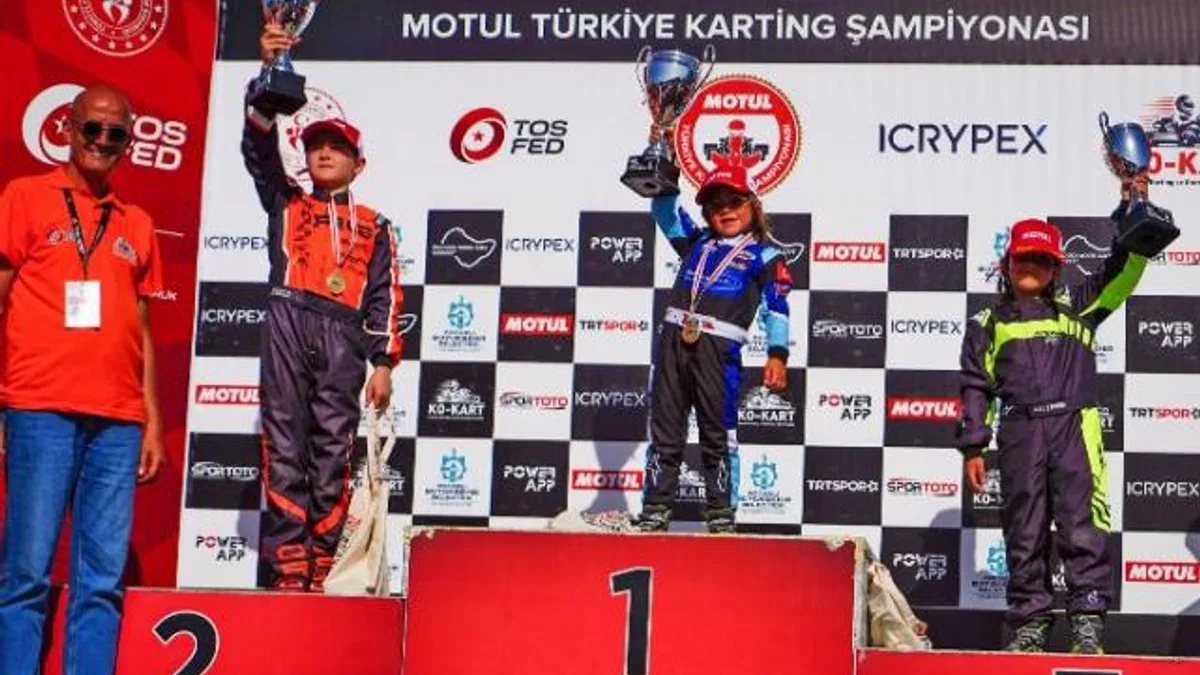 Körfez'de karting coşkusu yaşandı