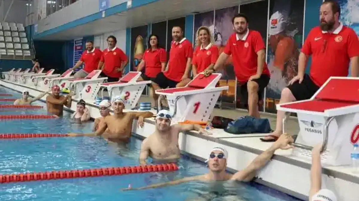 Özel Sporcular Yüzme Milli Takımı Sakarya’da kampta