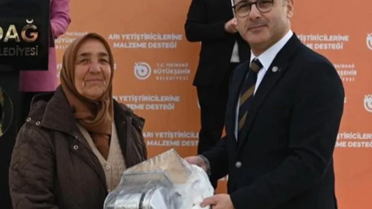 Tekirdağ'da arıcılığa Büyükşehir desteği