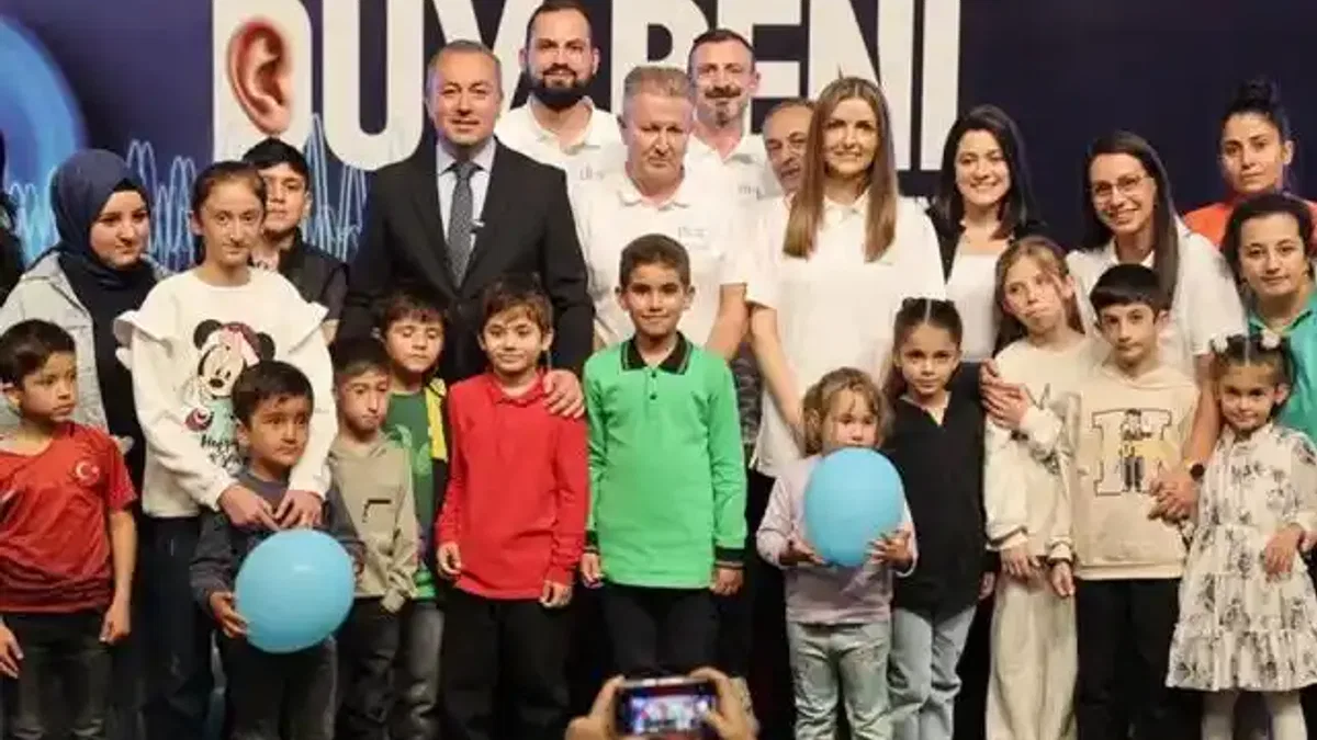 Sivas Belediyesi öncülüğünde 50 çocuk işitme cihazına kavuştu