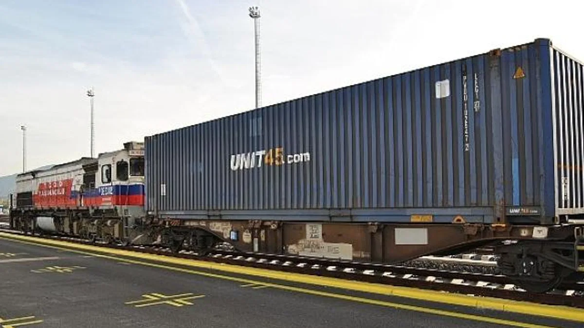 Türkiye'nin İlk Özel Intermodal Terminali Railport'tan İlk Tren Çıkışı Gerçekleşti