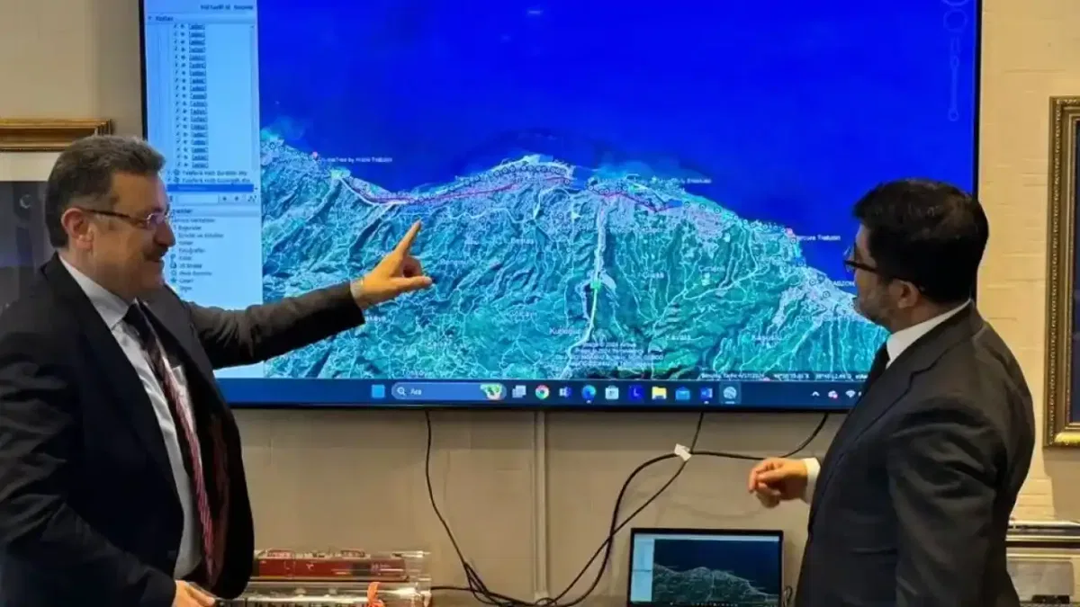 Trabzon’da raylı sistem için ilk kazma vuruluyor