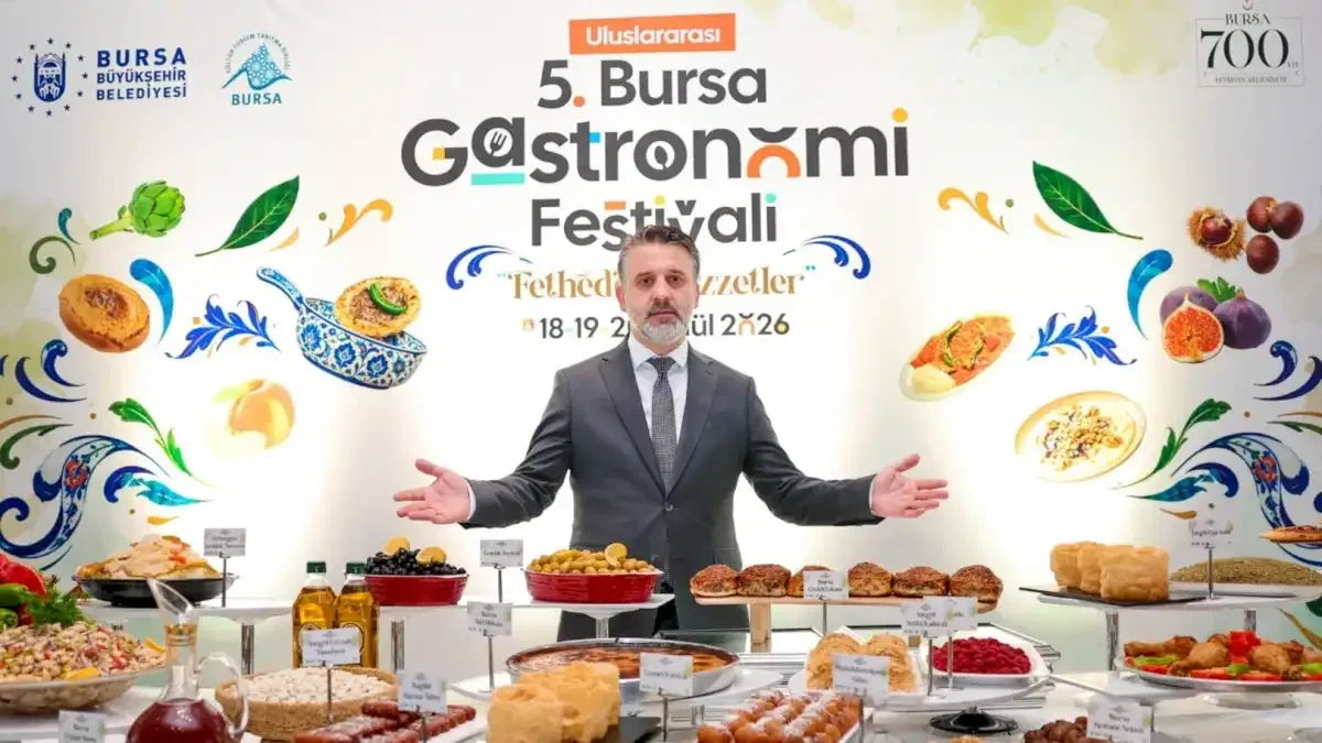 Bursa’da üç gün sürecek gastronomi festivali gün sayıyor